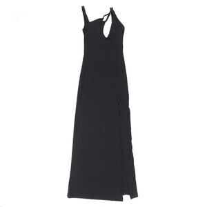 IAmNotBasic Akiko Strappy Cutout Side Slit Plunging Maxi Dress Prom Y2k Minimal